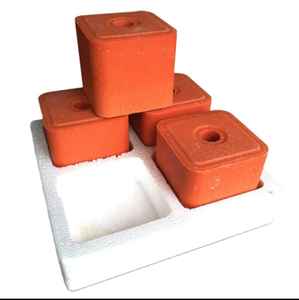 Bloque de Sal Mineral Natural del Himalaya para Animales, Redondo, Rosa, Azul, Marrón, 2 kg, Comprimido, Potenciador de Salud para Ganado, Ladrillo Crudo - Product Image 5