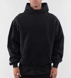 Sweat à capuche surdimensionné pour homme de haute qualité, dernier design, toutes les couleurs, tendance, style long, grande taille, 100% coton - Product Image 1