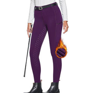 Pantalones de equitación de diseño flexible y larga duración con construcción ligera y ajuste estable. - Product Image 1