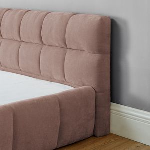 King <b>Size</b> Upholstered <b>Bed</b> <b>Frame</b> Thick Chenille Fabric Solid Wood <b>Queen</b> <b>Size</b> Platform <b>Bed</b> Headboard Durable Up-Holstered <b>Beds</b> - Product Image 4