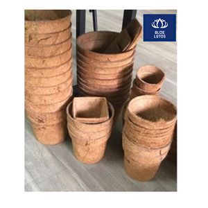 MACETA DE FIBRA DE COCO ECOLOGICA, SEGURA Y LIMPIA, FIBRA DE COCO PURO, ARTÍCULO BIO, IDEAL PARA CULTIVO DE RAÍSES Y CRECIMIENTO DE ÁRBOLES, PROVEEDOR DIRECTO - Product Image 1