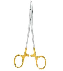 Pinzas quirúrgicas Portaagujas de acero inoxidable para uso dental Fuente de alimentación reutilizable y manual - Product Image 1