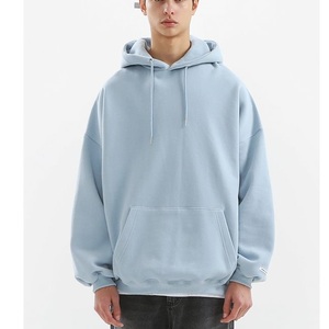 Sweat à capuche en polaire pour homme avec poche Coupe classique Respirant et à séchage rapide Hiver Casual Couleur unie - Product Image 1
