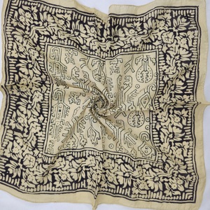 Pañuelo de algodón con estampado floral para playa, pañuelo para el pelo, pañuelo para la cabeza estilo bohemio, pañuelo indio estampado a mano, pañuelo ligero para el cuello, ideal para vacaciones de verano. - Product Image 4