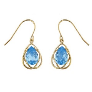 <b>Tourmaline</b> Drop <b>Earrings</b> Handmade Boho Jewelry Wholesale Women's Mangalmay Corporation Bezel Setting - Product Image 3