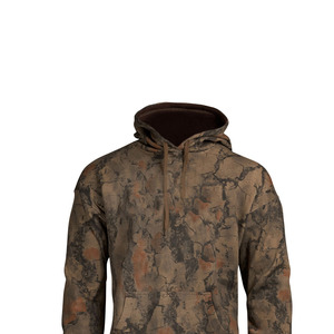 Sweat-shirt à capuche unisexe camouflage Real Tree, streetwear, mode urbaine, pull-over, logo personnalisé, fournisseur OEM en gros - Product Image 5