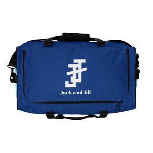 Pink Blue Duffle <b>Bag</b> Travel Gym <b>Bag</b> Spacious Sports Carry <b>Bag</b> <b>Overnight</b> Weekender Tote with Adjustable Strap - Product Image 5
