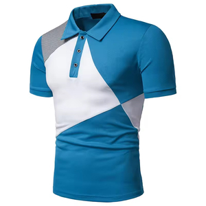 OEM/ODM Vêtements décontractés d'été pour hommes, chemise en tissu tricoté polyester/coton, imprimé numérique, anti-rétrécissement, manches courtes, qualité supérieure - Product Image 3