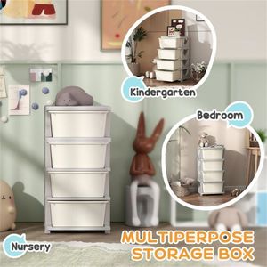 Clothes & Toy Cubby Storage Plastic Drawers & Carts Multi-Purpose Storage Solution - Product Image 5