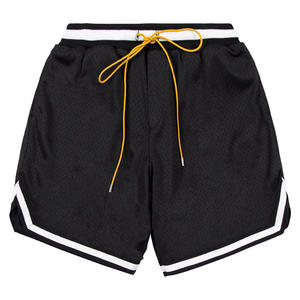 Men Low Price Mesh Shorts Summer Quick Dry 100% Polyester Double <b>Layer</b> Breathable Gym Street Wear Shorts - Product Image 2