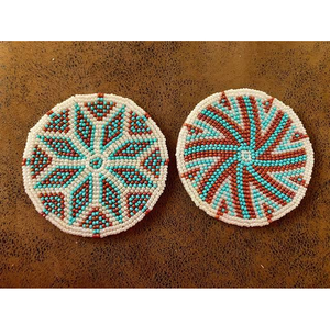 En gros : Sous-verres perlés, sets de dessous-de-plat perlés, sous-verres pour verres à vin avec motif fruité, lavables, diamètre 300 mm, tapis et dessous de plat - Product Image 4