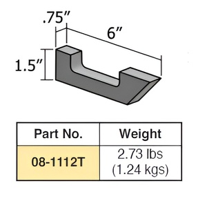 Barre de rivetage pneumatique en tungstène robuste personnalisée pour opération de rivetage solide - Modèle 08-1112T Alva Engineers Garantie de 6 mois - Product Image 1