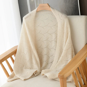 Nuevo Pañuelo Acrílico Transpirable con Bloques de Color, Plisado y Suave para Primavera/Verano, con Logotipo Personalizado y Marca Privada - Product Image 5