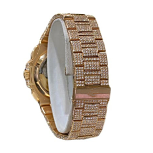 Venta al por mayor de relojes de lujo Moissanite | VVS Iced Out Skeleton Presidential Diamond Tester - Product Image 2