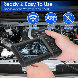 Endoscopio Industriale 1080P a Doppia Lente con 8 Luci LED, Schermo a Colori da 4.3 Pollici, Impermeabile IP67, Cavo da 5 Metri, Boroscopio da 8mm - Product Image 6