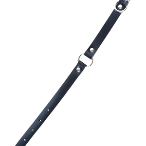 สร้อยคอหนัง PU สีดำ ดีไซน์มงกุฎ พร้อมหัวเข็มขัดสแตนเลส ปรับขนาดได้ เหมาะสำหรับงานปาร์ตี้ - Product Image 2