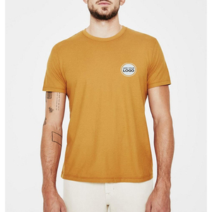 Camiseta Personalizada con Serigrafía, 32 Unidades, Algodón/Fibra de Bambú de Primera Calidad, Cuello Redondo, Corte Regular para Hombre - Product Image 1