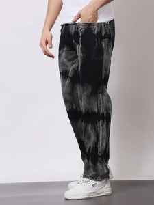 Jean large décontracté en denim riche en coton, écologique, déchiré, qualité supérieure, idéal comme cadeau - Product Image 4