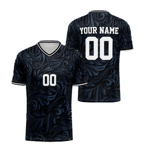Nouveau maillot de football professionnel pour adulte, version fan, couleur personnalisée, ensemble avec manches courtes et options grandes tailles - Product Image 5