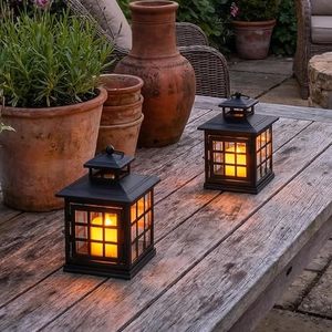 Farmhouse Metal <b>Lantern</b> <b>Candle</b> Holder <b>for</b> Home Garden Patio Wedding Party Table Centerpiece Wholesale Rustic Decorative Lighting - Product Image 4