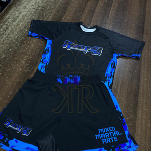 Ropa de Artes Marciales, Traje de Rashguard de MMA Hecho a Medida, de Alta Calidad, para Hombre, Rashguard y Pantalones Cortos para BJJ, Fitness y Grappling - Product Image 2