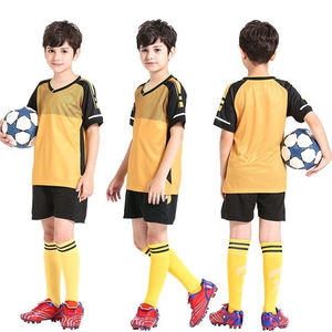 Wholesale Custom <b>Cheap</b> Football Jerseys for Boys Girls Soccer Uniform <b>Sets</b> Breathable 100% Polyester Quick Dry <b>Gift</b> Box - Product Image 4