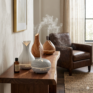 Stylish Elegant Colorful Glass <b>Essential</b> <b>Oil</b> Aroma <b>Diffuser</b> & Humidifier - Product Image 4