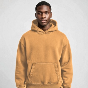 Sudadera vintage personalizada al por mayor con construcción de forro polar y detalles de corte holgado para marcas de moda estadounidenses - Product Image 5