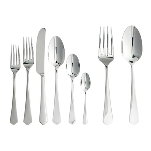 Ensemble de couverts en acier inoxydable poli miroir de haute qualité, vaisselle moderne pour restaurant, hôtel et usage domestique - Product Image 3