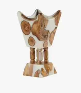 TAQI CRAFT INTERNATIONAL Nuevo quemador de incienso Bakhoor para el hogar, de resina de madera, ecológico, de larga duración, incienso indio para Ramadán - Product Image 1