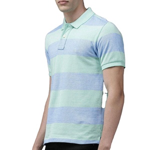 เสื้อโปโลผู้ชายและผู้หญิงขายส่ง ผ้าฝ้าย 100% แบบเรียบ สำหรับกอล์ฟ  รับผลิตแบบ OEM พิมพ์ลาย ปัก สกรีน ซับลิเมชั่น เสื้อโปโลสั่งทำพิเศษ รุ่น 2027 - Product Image 3