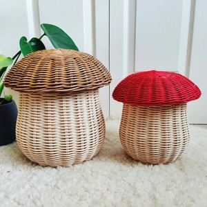 Cestas de mimbre a precios competitivos, buena elección, cestas tejidas a mano para niños pequeños, contenedor de mimbre. - Product Image 1