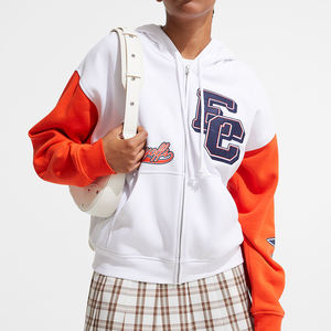 Pulls à capuche tendance pour femmes, imprimés de lettres surdimensionnées, chauds pour l'hiver, style streetwear, en coton molletonné - Product Image 3