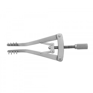 Rétracteur manuel auto-serrant de haute qualité, à 4 à 4,5 mm, à dents semi-affûtées, en acier inoxydable, instrument chirurgical certifié CE ISO13485 - Product Image 2