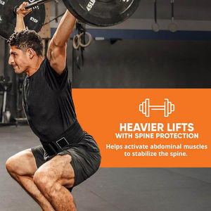 Cinturón de Levantamiento de Pesas Unisex de Neopreno Transpirable de Alta Calidad, Cinturón de Entrenamiento para Peso Muerto con Logotipo Personalizado - Precio al por Mayor - Product Image 4