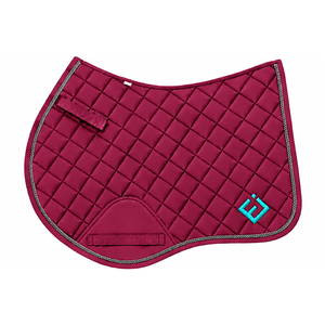 แผ่นรองอานแบบเย็บลายการ์ตูนสีน้ำเงินสำหรับขี่ม้าแบบอังกฤษ - Product Image 3