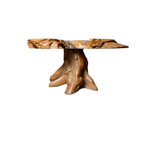 ARTERRA Luxury Handcrafted Antique <b>Rustic</b> Teak Root Coffee <b>Table</b> Living Room Furniture Unique <b>Wood</b> Grain Pattern Eco-Friendly - Product Image 2