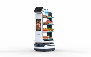 Intelligence artificielle Service de navigation autonome <span class=keywords><strong>serveur</strong></span> <span class=keywords><strong>robot</strong></span> <span class=keywords><strong>serveur</strong></span> pour <span class=keywords><strong>restaurant</strong></span> <span class=keywords><strong>robot</strong></span> <span class=keywords><strong>serveur</strong></span> service livraison <span class=keywords><strong>robot</strong></span> out - Product Image 4