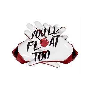 Gants de football américain à paume hautement adhérente en PU, fermeture à boucle, logo de marque personnalisé, haute qualité, pour l'entraînement, gants personnalisés - Product Image 6