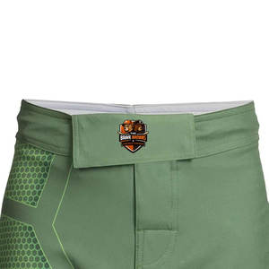 Pantalones Cortos de MMA para Hombre, Ligeros, de Secado Rápido, Cómodos y Duraderos, de Poliéster/Algodón, para Entrenamiento de Artes Marciales y Combate Mixto - Product Image 2