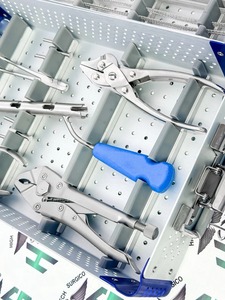 Caja organizadora vacía para tornillos, fragmentos pequeños, tornillos corticales de bloqueo 3.5 y tornillos cancellous 4.0, para instrumentos quirúrgicos ortopédicos - Product Image 6