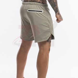 Shorts de bain décontractés pour hommes, dernière mode, avec fermeture éclair arrière imperméable, en polyester/nylon, taille 6XL, cordon de serrage, pour garçons - Product Image 3