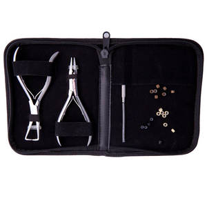 Kit d'outils pour extensions de cheveux en vrac, tendance du moment, logo personnalisé, acier inoxydable, Regal Impex - Product Image 1