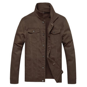 Nouvelle Vente Chaude en Gros : Vestes en Jean 100% Coton pour Hommes, Logo Personnalisé, Haute Qualité, Écologiques, Respirantes, pour l'Hiver - Product Image 1