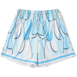 High Quality Quick Dry Unisex Basketball Shorts Breathable Mesh Athletic Training Activewear Lightweight Plus Size Mid Elastic - Product Image 1