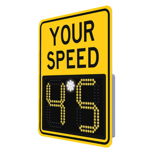 Intelligent Solar LED <b>Driver</b> Warning <b>Sign</b> for Road Safety Awareness - Product Image 3