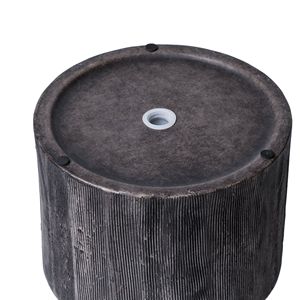 Set di 2 Vasi Rotondi in Ceramica Nera da 8 Pollici di Alexander, 8 x 8 x 7,2 Pollici - Product Image 5
