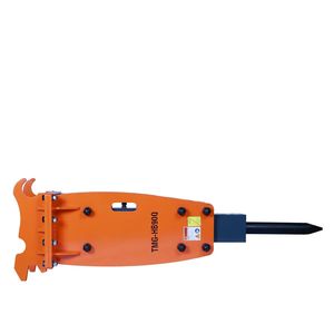 Martello Idraulico per Escavatore/Terna da 6-9 Tonnellate, Attacco Rapido con Punte da 3 Pollici, Scalpello 1030 J, Energia d'Impatto TMG HB90Q, Nuovo - Product Image 5