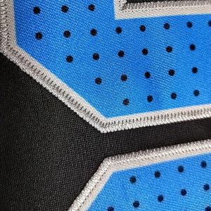 Camisetas Deportivas Unisex de Color Azul y Negro con Números Impresos, Tejido de Poliéster de Secado Rápido, Camisetas con Números para Prácticas de Equipo - Product Image 6
