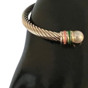 Bracelet manchette en acier inoxydable or rose pour femme – Bijou élégant et tendance, bracelet ouvert, accessoire stylé, cadeau, usage quotidien - Product Image 2